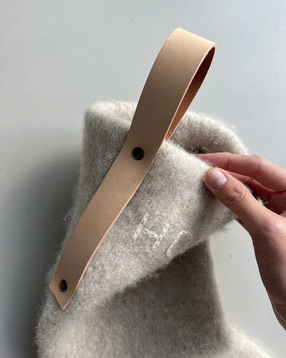 PetiteKnit Lærstropp 45 cm og skruer til julestrømper