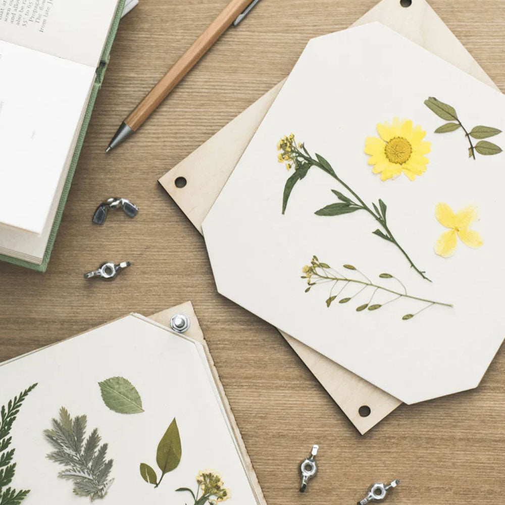Blomsterpresse Firkantet