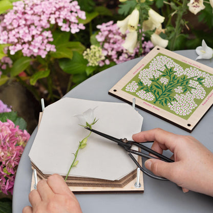 Blomsterpresse Firkantet