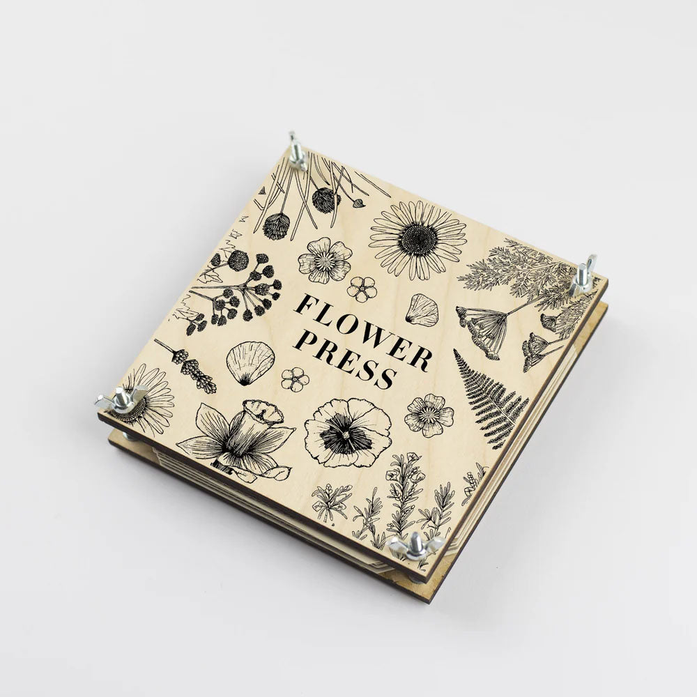 Blomsterpresse Firkantet