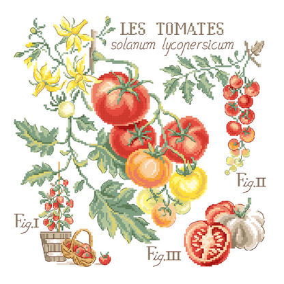 Tomates Study (tomat) broderikit