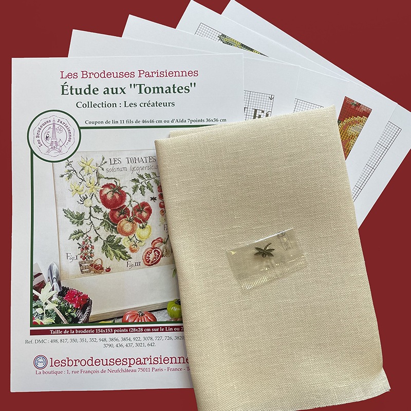 Tomates Study (tomat) broderikit