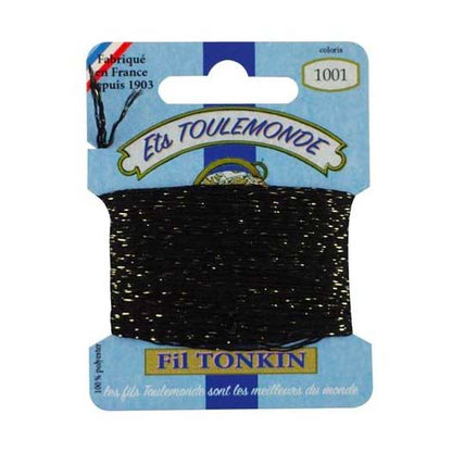Maison Sajou Fil Tonkin broderitråd med glitter