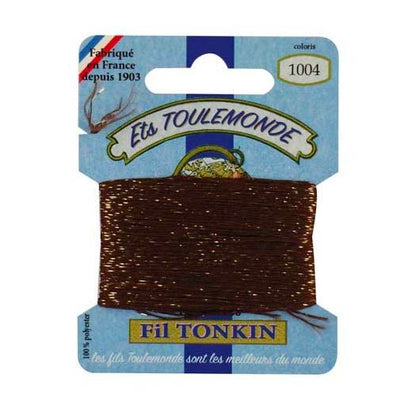 Maison Sajou Fil Tonkin broderitråd med glitter