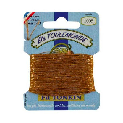 Maison Sajou Fil Tonkin broderitråd med glitter