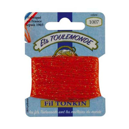 Maison Sajou Fil Tonkin broderitråd med glitter