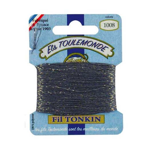 Maison Sajou Fil Tonkin broderitråd med glitter
