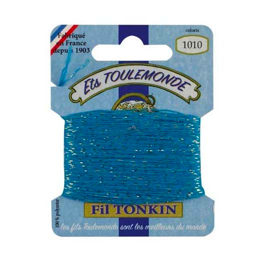 Maison Sajou Fil Tonkin broderitråd med glitter