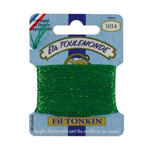 Maison Sajou Fil Tonkin broderitråd med glitter