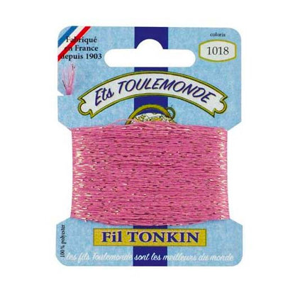 Maison Sajou Fil Tonkin broderitråd med glitter