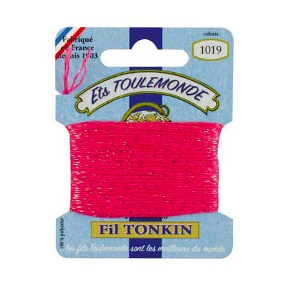 Maison Sajou Fil Tonkin broderitråd med glitter