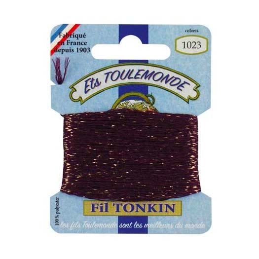 Maison Sajou Fil Tonkin broderitråd med glitter