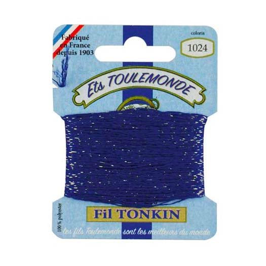 Maison Sajou Fil Tonkin broderitråd med glitter