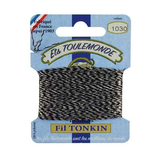 Maison Sajou Fil Tonkin broderitråd med glitter