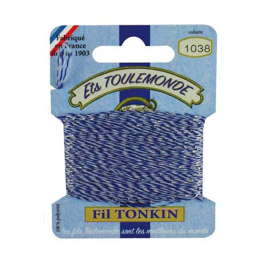 Maison Sajou Fil Tonkin broderitråd med glitter