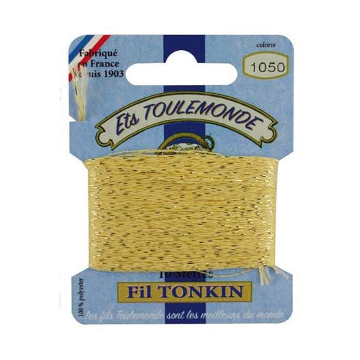 Maison Sajou Fil Tonkin broderitråd med glitter