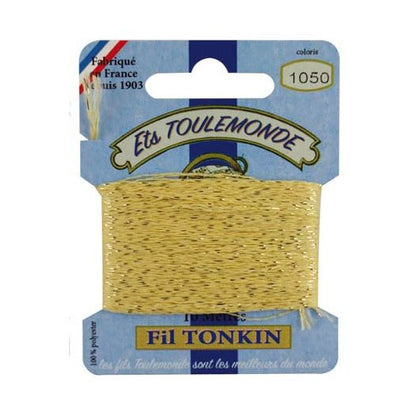 Maison Sajou Fil Tonkin broderitråd med glitter