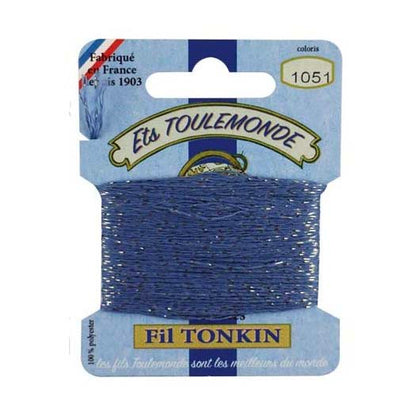 Maison Sajou Fil Tonkin broderitråd med glitter
