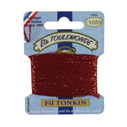 Maison Sajou Fil Tonkin broderitråd med glitter