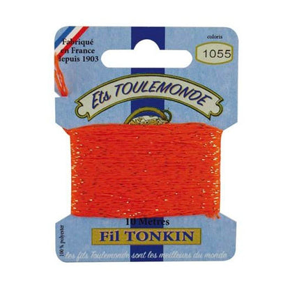 Maison Sajou Fil Tonkin broderitråd med glitter