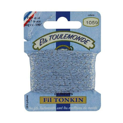Maison Sajou Fil Tonkin broderitråd med glitter