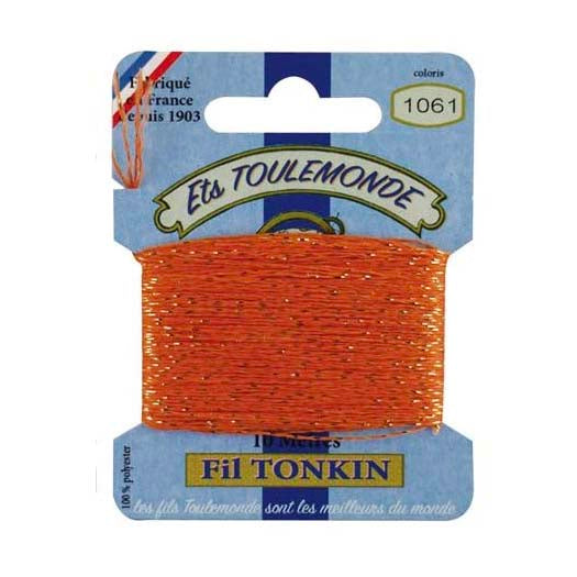 Maison Sajou Fil Tonkin broderitråd med glitter
