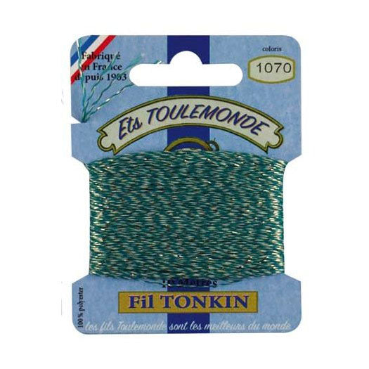 Maison Sajou Fil Tonkin broderitråd med glitter