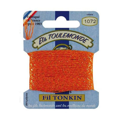 Maison Sajou Fil Tonkin broderitråd med glitter