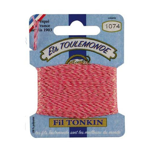 Maison Sajou Fil Tonkin broderitråd med glitter
