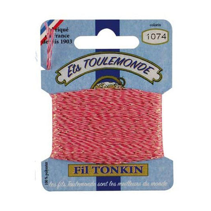 Maison Sajou Fil Tonkin broderitråd med glitter