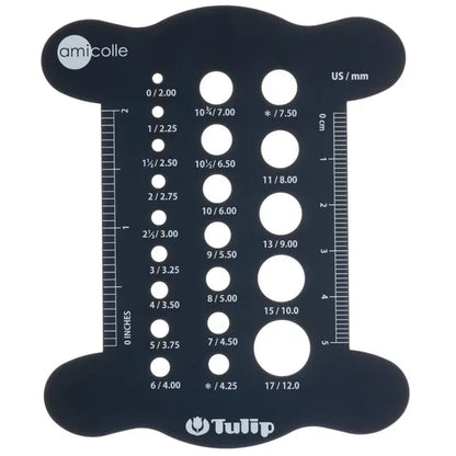 Tulip Strikkepinnemåler