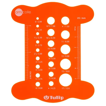 Tulip Strikkepinnemåler