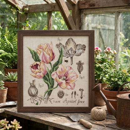Tulipe Study (tulipan) broderikit