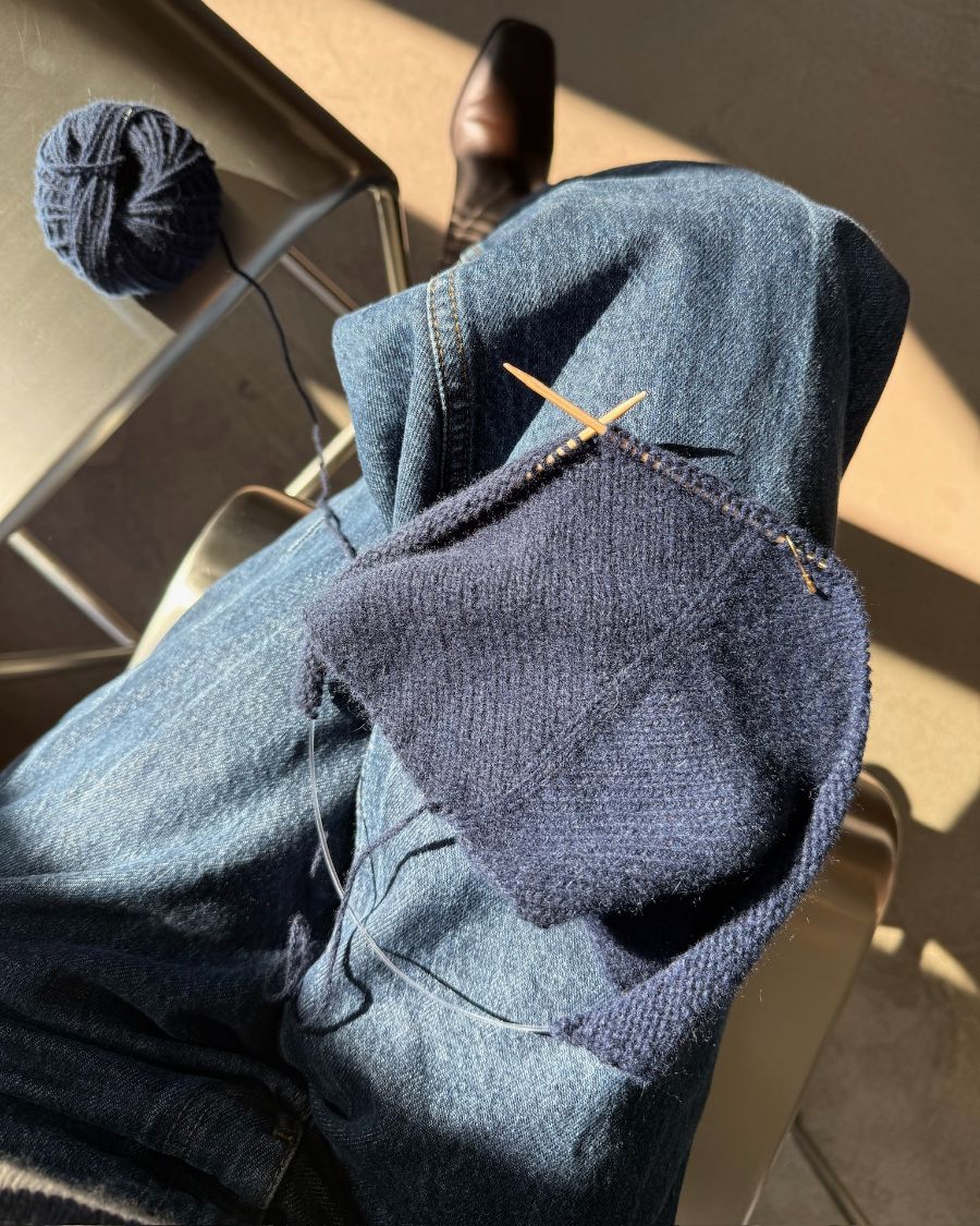 PetiteKnit Uma Scarf liten/stor