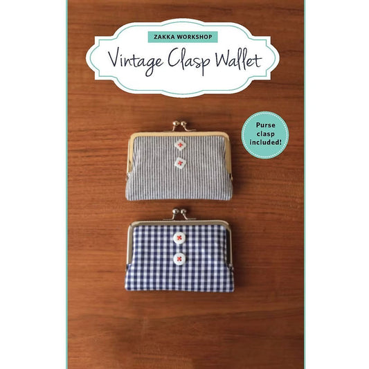 Zakka Workshop: Vintage Clasp Wallet Kit
