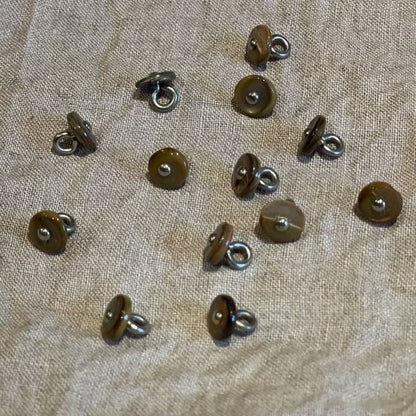 Vintage knapper i perlemor