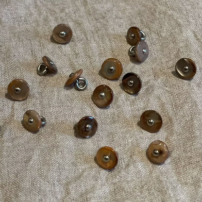 Vintage knapper i perlemor