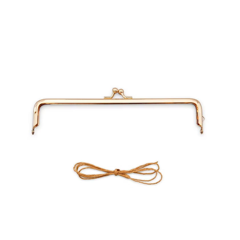 Zakka Workshop: Rectangle Clasp Rose Gold (#ZW6271)