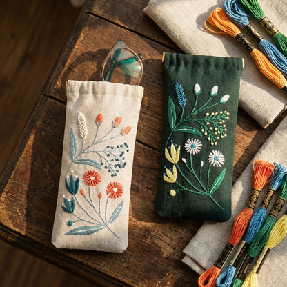 Zakka Workshop: Wildflower Eyeglass Case Kit