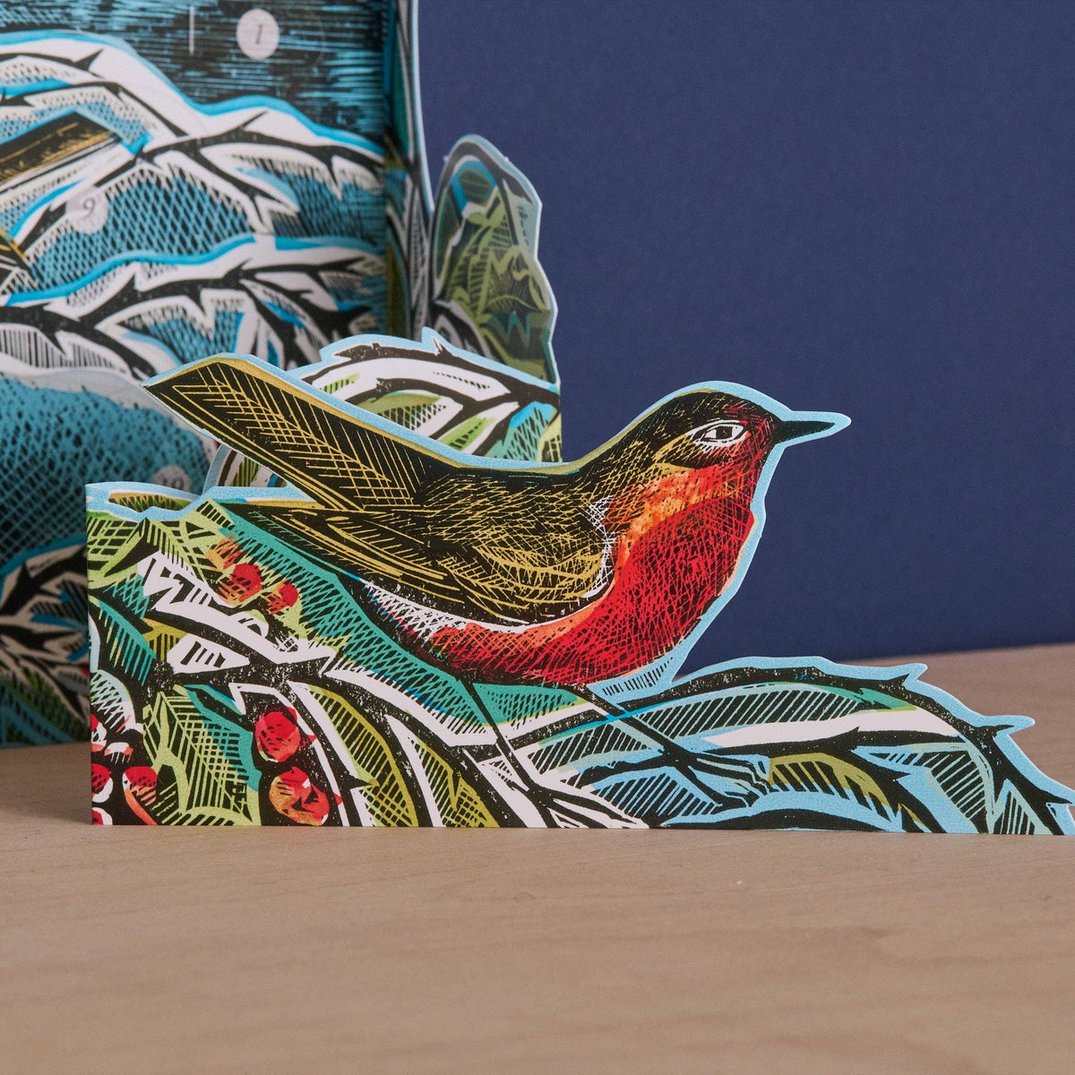 Mid Winter Robin Adventskalendar