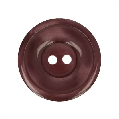 Glossy italienske knapper aubergine
