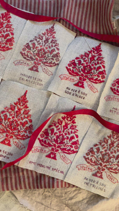 Histoire de Noël No 2 (julemotiver) broderimønster